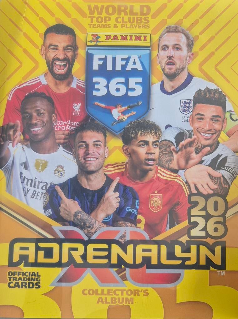 Panini FIFA 365 Adrenalyn XL 2025-2026 kaarten, Ophalen of Verzenden, Zo goed als nieuw, Meerdere plaatjes