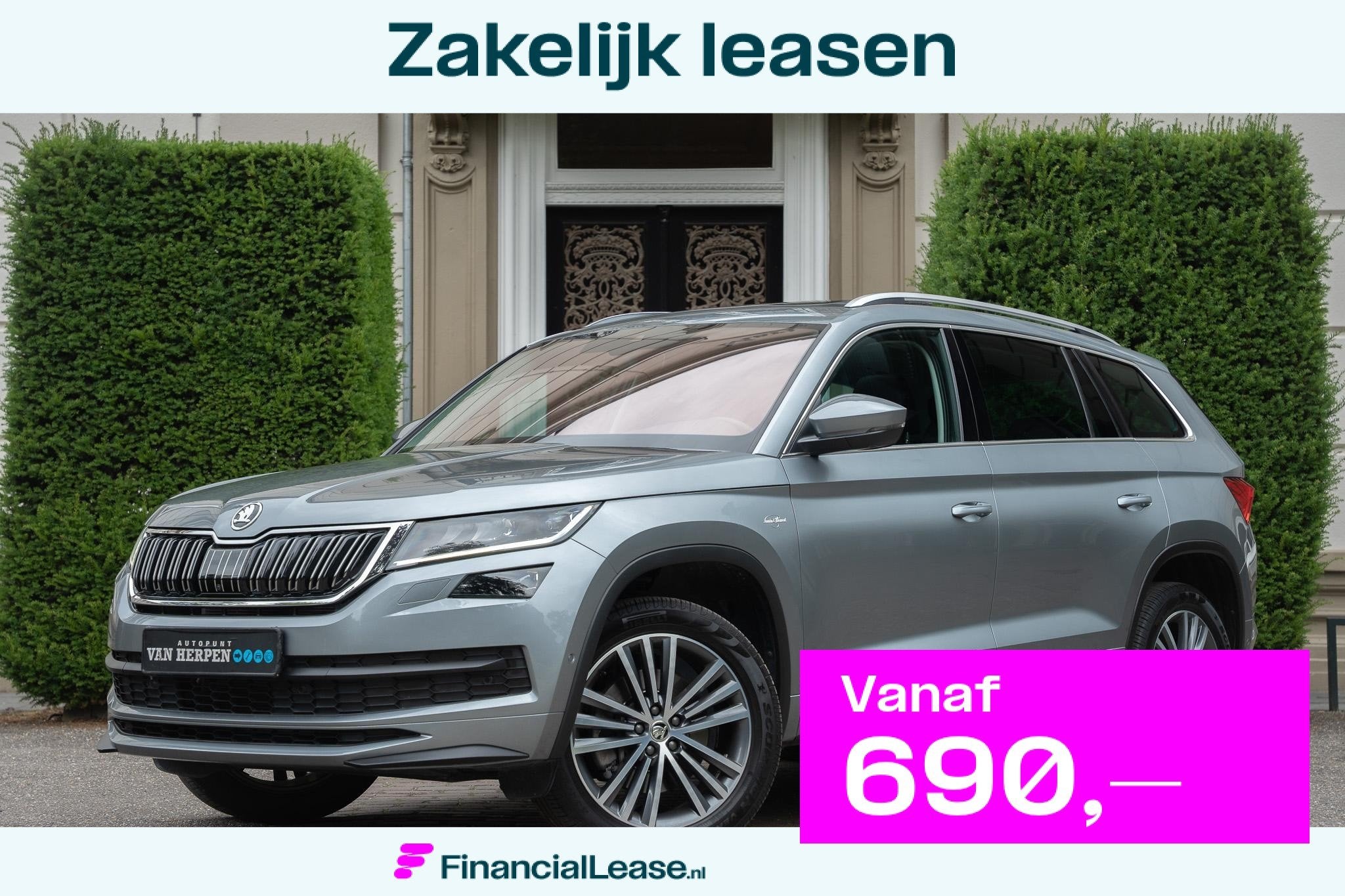Skoda Kodiaq 2.0 TSI 4x4 Laurin&Klement 360 CAM | ADAPTIVE |, Automaat, Dealer onderhouden, Gebruikt, Euro 6