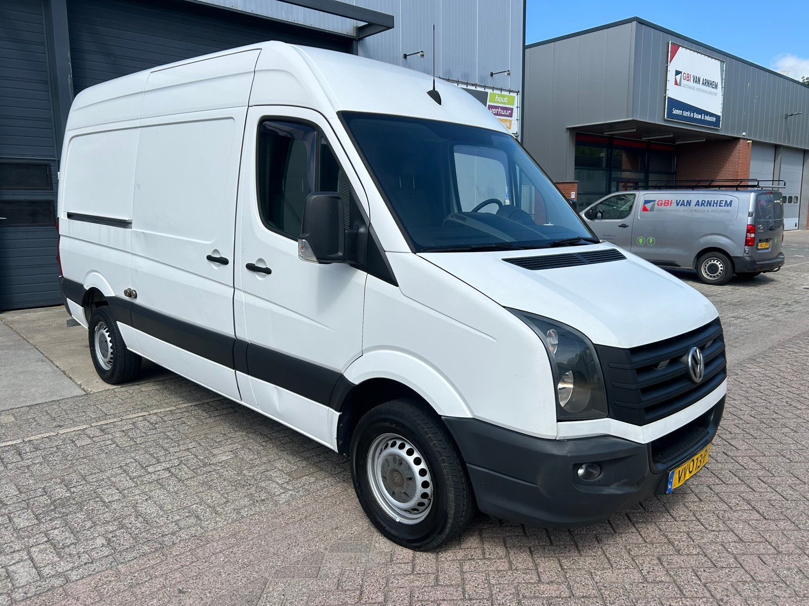 Volkswagen Crafter 50 136pk TDI BMT GB L2h1 366/3500 (euro, Auto's, Euro 5, Zwart, 4 cilinders, Volkswagen