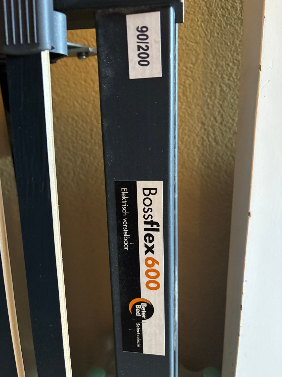 Lattenbodem elektrische verstelbaar 90x200, Ophalen, Overige materialen, Verstelbaar, 90 cm