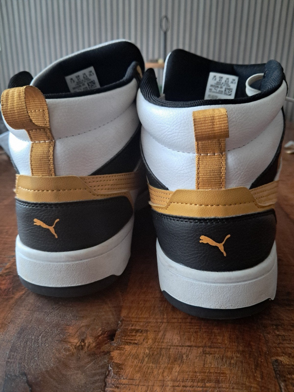 Puma Rebound Joy Sneakers - Wit, Zwart, Goud, Ophalen of Verzenden