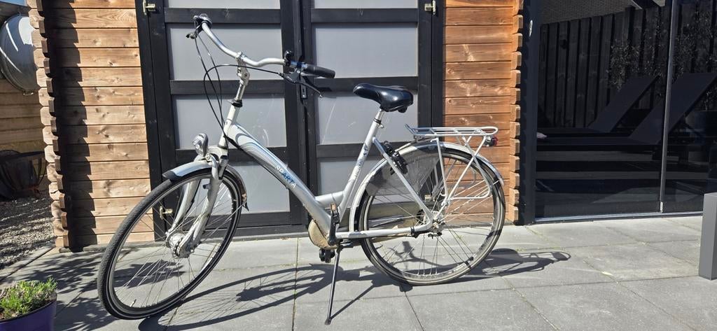 Sparta Hermes stad / schoolfiets., Fietsen en Brommers, Fietsen | Dames | Damesfietsen, Ophalen, Sparta, Velgrem, Versnellingen