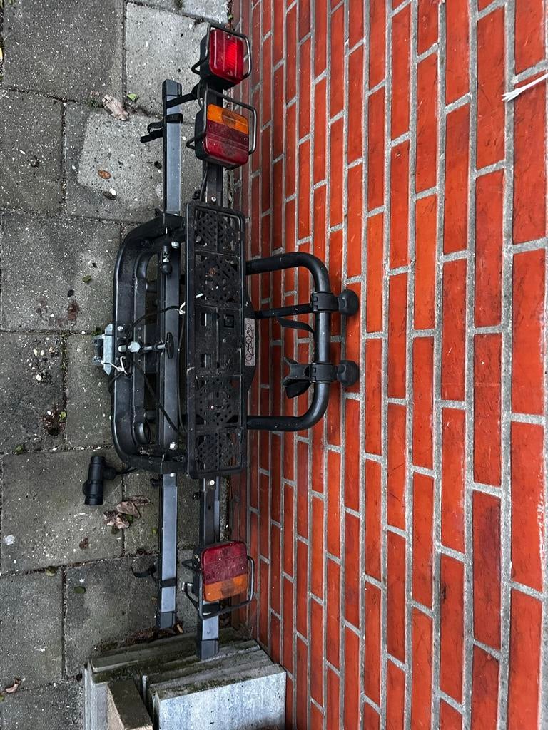 Stevige trekhaak fietsendrager voor 2 fietsen, Ophalen, 2 fietsen, Gebruikt, Trekhaakdrager