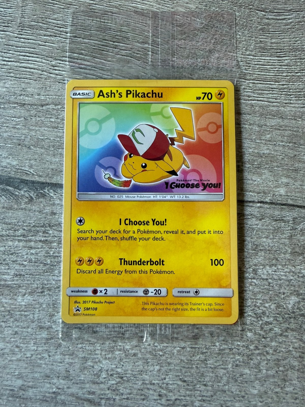 Ash’s Pikachu SM108 Sealed, Ophalen of Verzenden, Nieuw