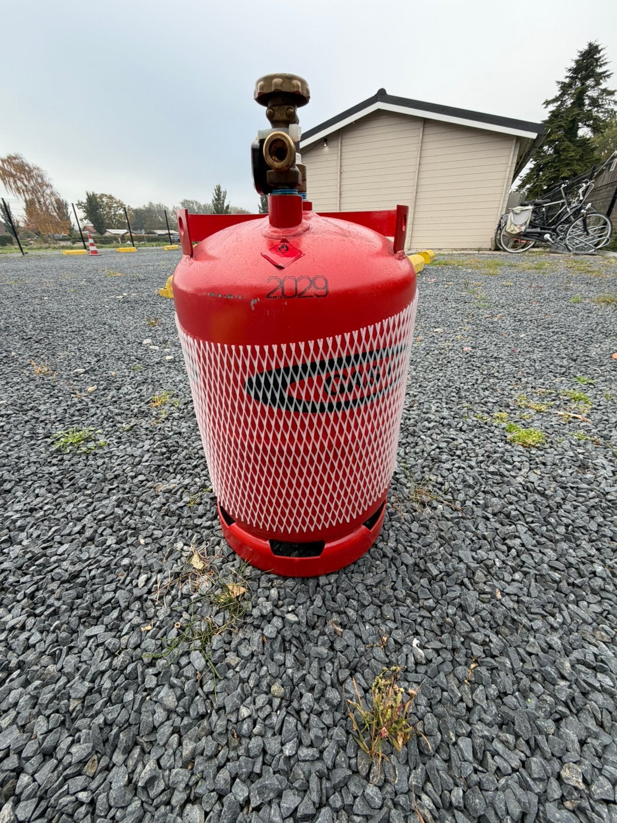 LPG fles 80% vulling  de fles is vol, Ophalen, Zo goed als nieuw