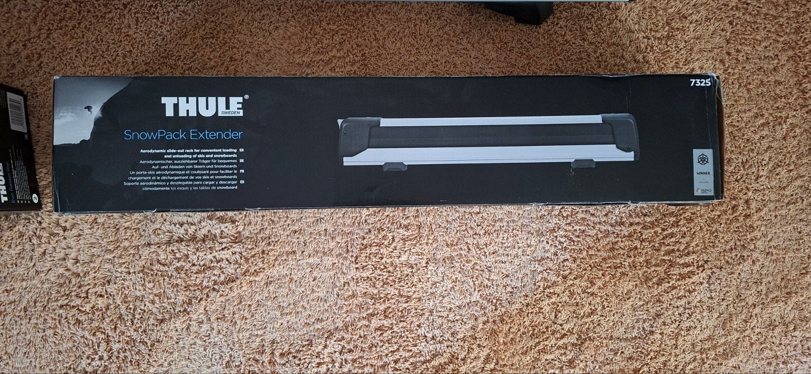 Thule Dakdragers en SnowPack Extender Skihouders, Auto diversen, Dakdragers, Zo goed als nieuw, Ophalen