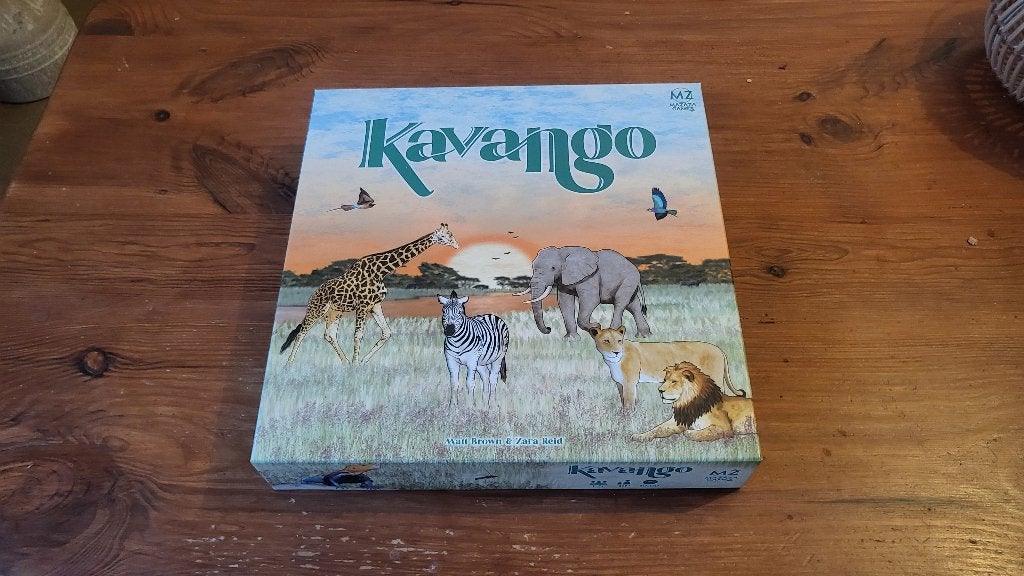 Kavango bordspel/boardgame, Hobby en Vrije tijd, Gezelschapsspellen | Bordspellen, Vijf spelers of meer, Ophalen of Verzenden