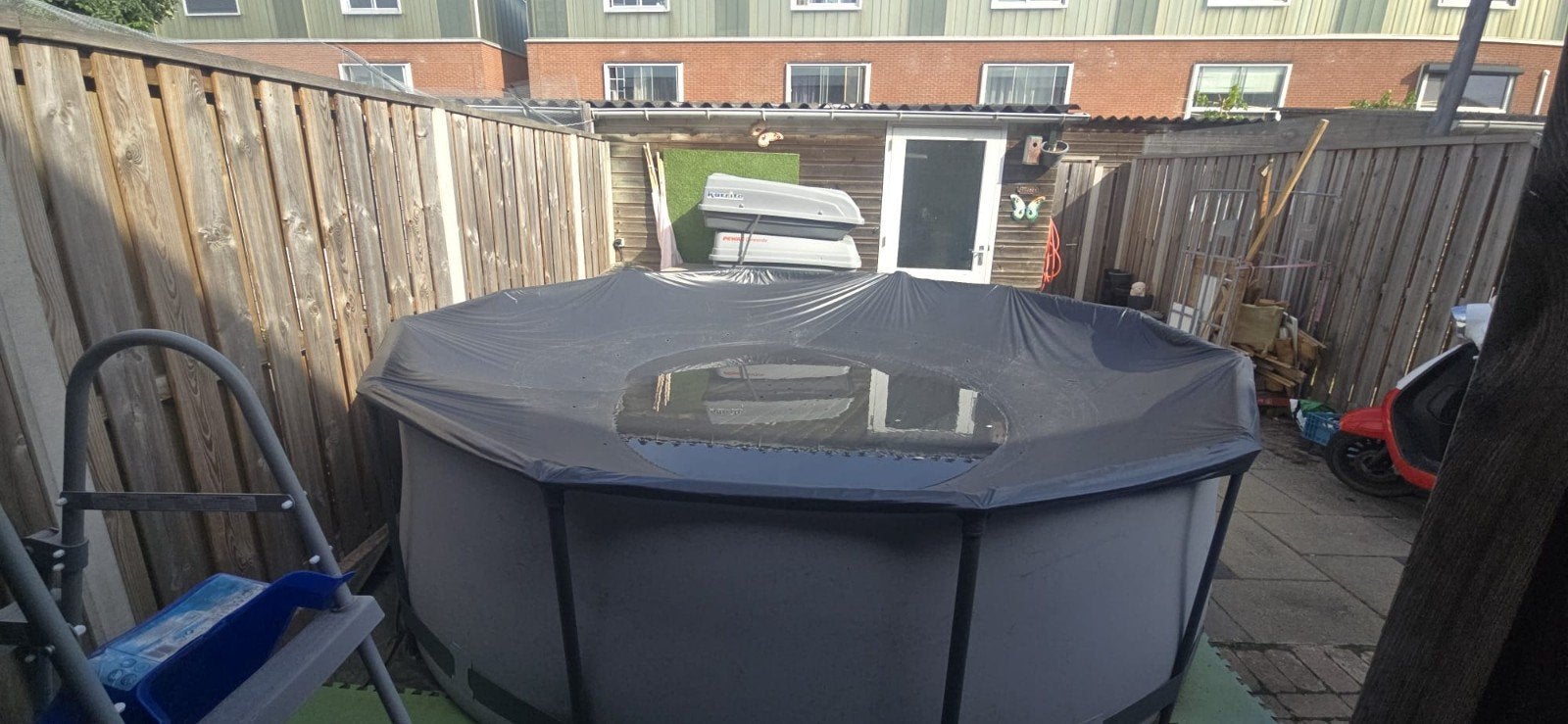 Bestway Steel Pro MAX Zwembad Ø 3 meter met afdekzeil, Tuin en Terras, Ophalen of Verzenden