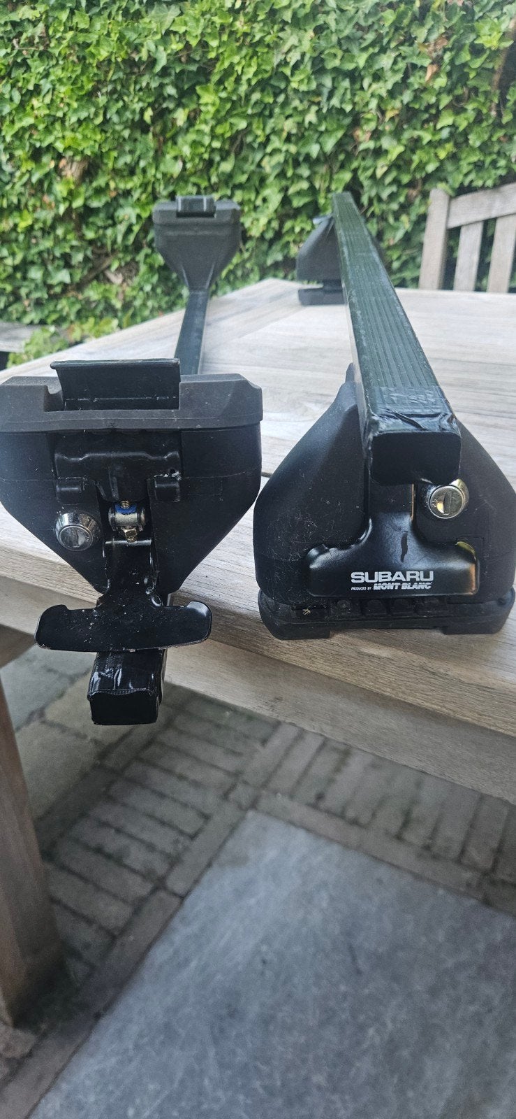 Subaru Forrester 2003 dakdragers - Mont Blanc, Auto diversen, Ophalen of Verzenden, Gebruikt