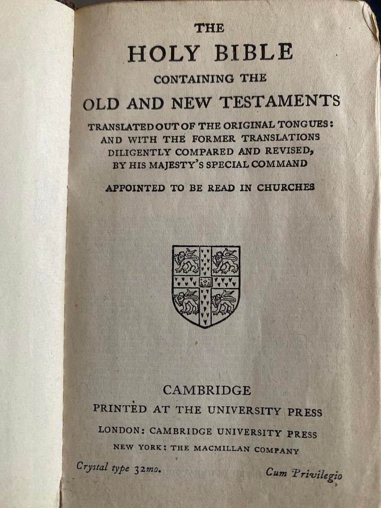 De Heilige Bijbel - Oude en Nieuwe Testamenten, Pocket, Ophalen of Verzenden