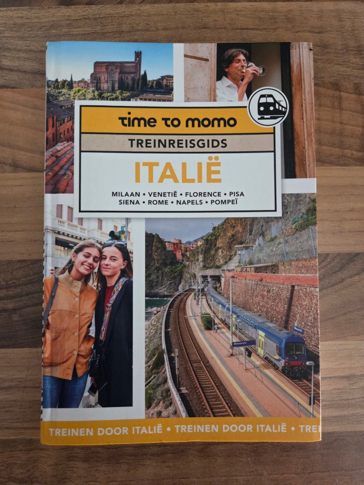 Z.G.A.N Time to Momo - Treinreisgids Italie, Overige merken, Europa, Ophalen of Verzenden, Zo goed als nieuw