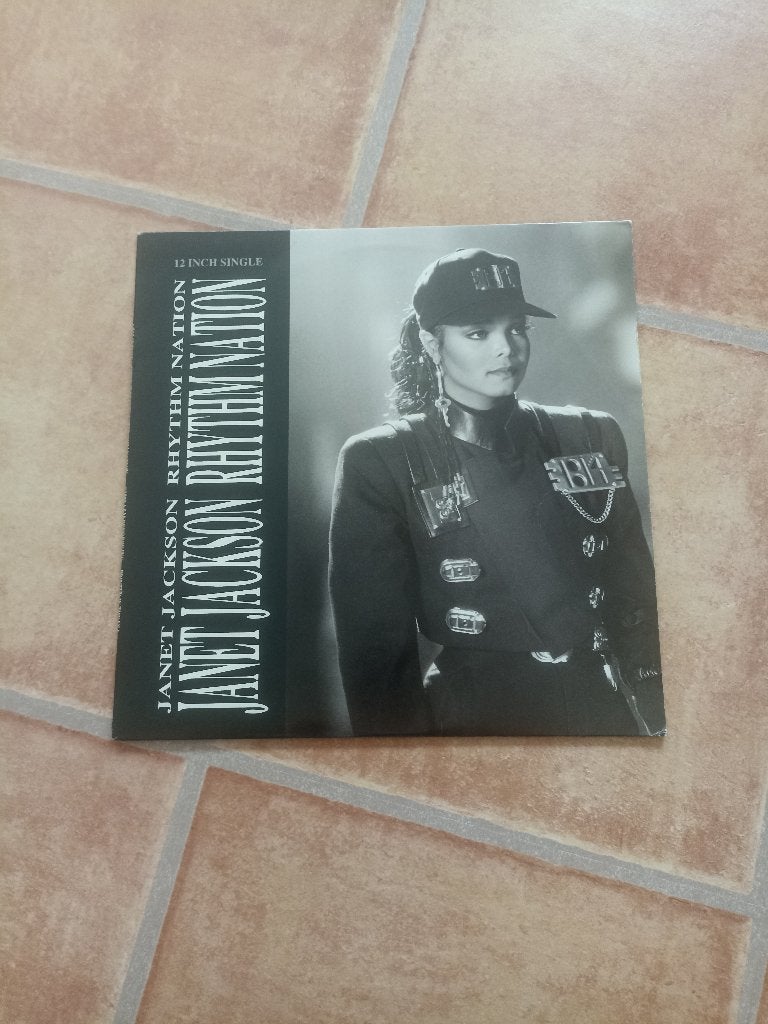 12'' Janet Jackson - Rhythm nation, Ophalen of Verzenden, Gebruikt, 12 inch