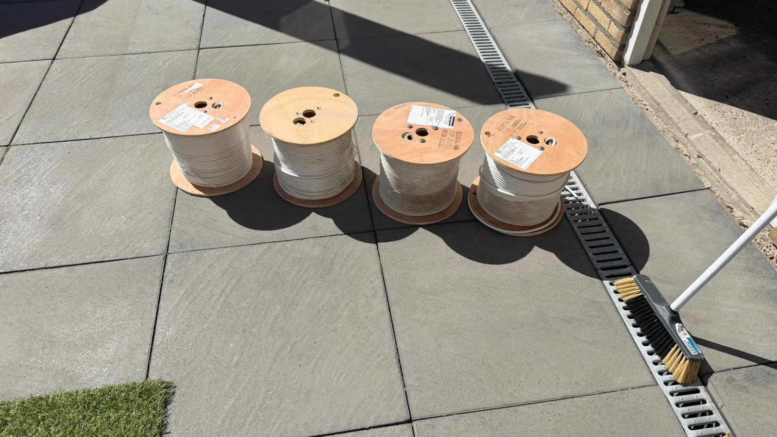 4 rollen a 200 meter per stuk C9 coax kabel Prijs is per Rol, Ophalen, Nieuw, 10 meter of meer, Coaxiale kabel