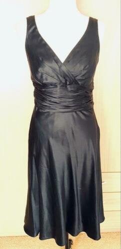 Monsoon zwarte jurk maat 38