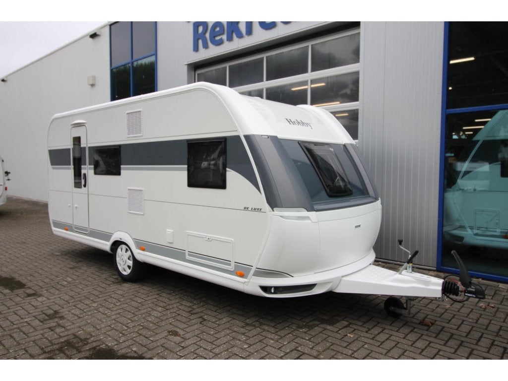 Hobby De Luxe 490 KMF, Hobby, Dwarsbed, Bedrijf, Treinzit