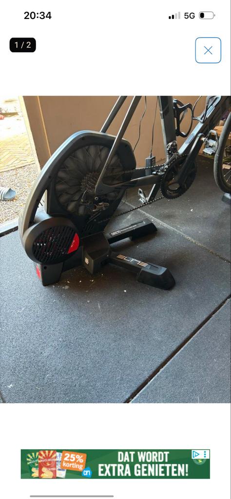 Elite Direto fietstrainer, Ophalen of Verzenden, Gebruikt, Benen, Overige typen