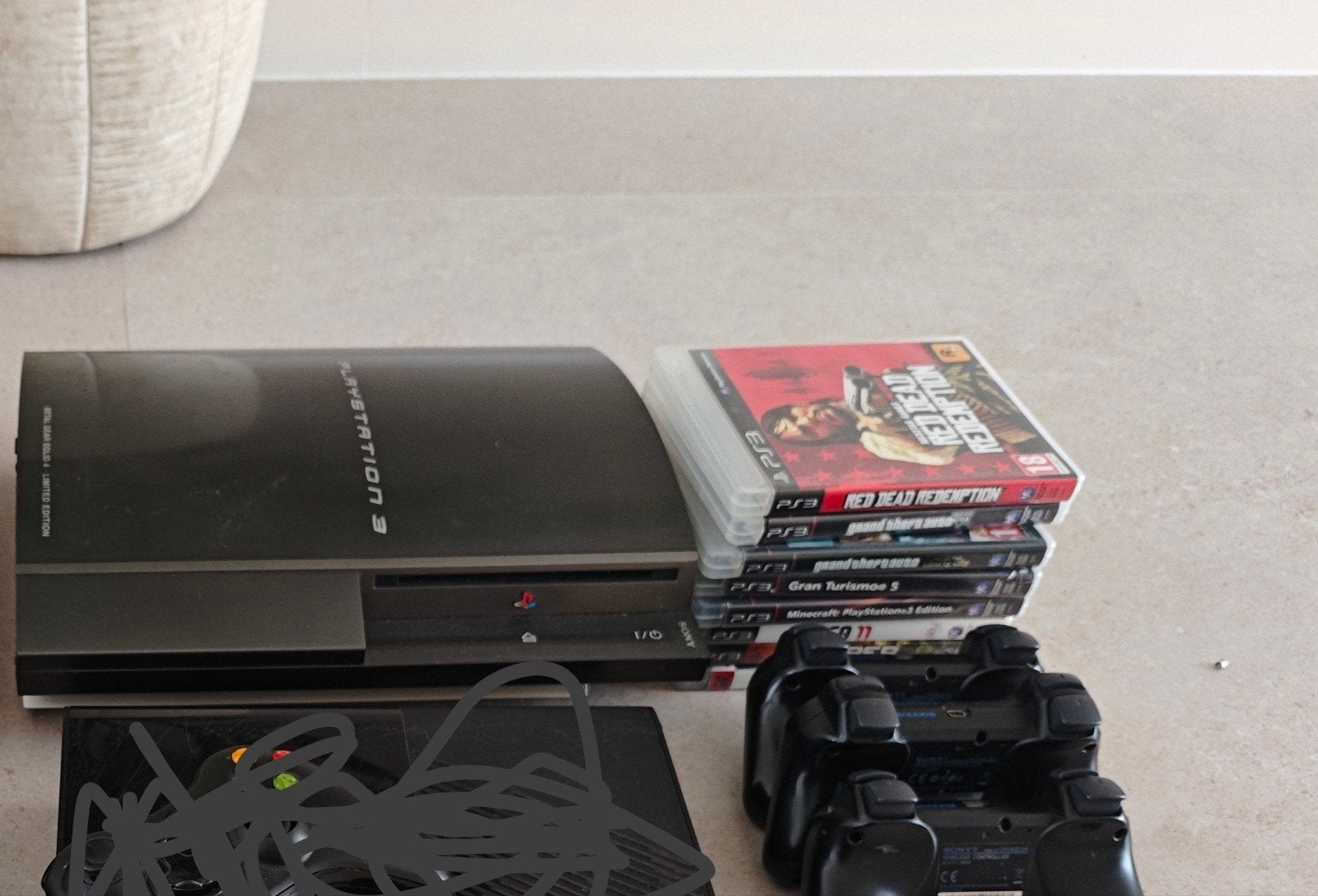 PS3 Limited Edition Metal Gear Solid CECHH05, Spelcomputers en Games, Verzenden, Phat, Zo goed als nieuw, 500 GB