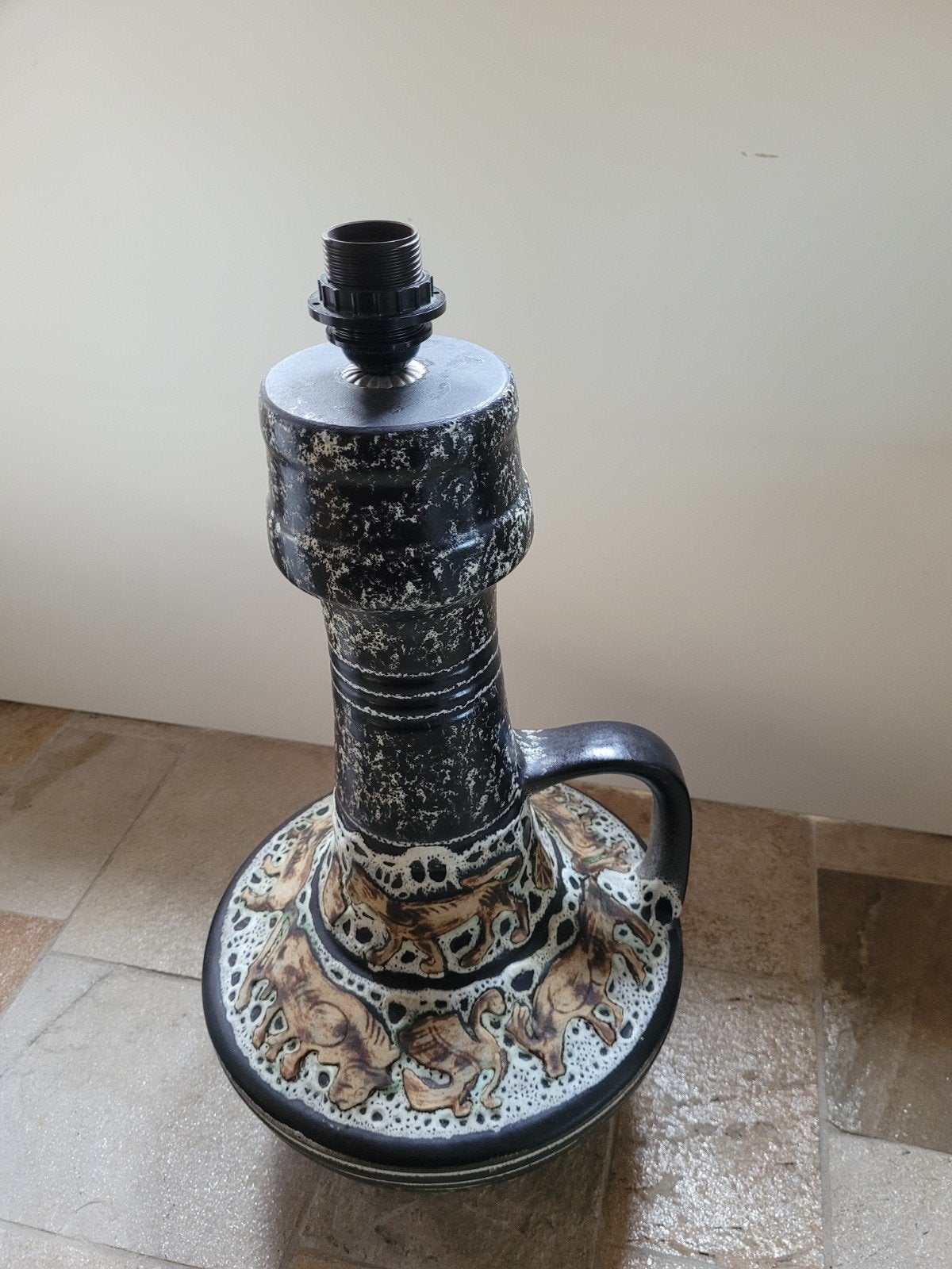 West Germany voet lamp, Antiek en Kunst, Ophalen of Verzenden