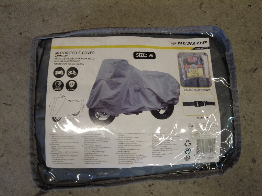 Dunlop motorhoes maat M     203x120x89 cm NIEUW, Motoren, Ophalen of Verzenden, Nieuw
