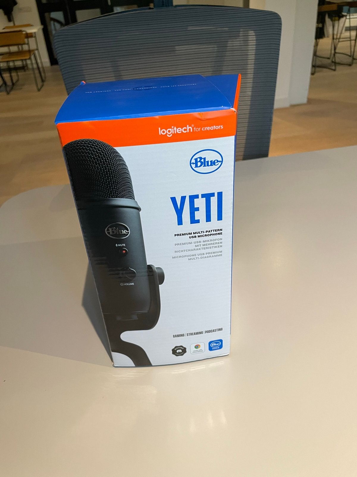 Blue Yeti USB Microfoon, Muziek en Instrumenten, Ophalen, Zo goed als nieuw, Studiomicrofoon