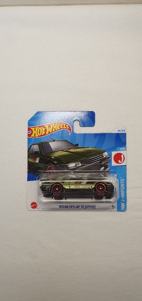 Hot Wheels Nissan Skyline RS (KDR30) groen, Hobby en Vrije tijd, Ophalen of Verzenden, Nieuw, Auto