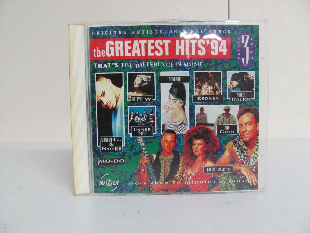 cd verzamelalbum the greatest hits 94 volume 3, Ophalen of Verzenden, Zo goed als nieuw, Pop, Album