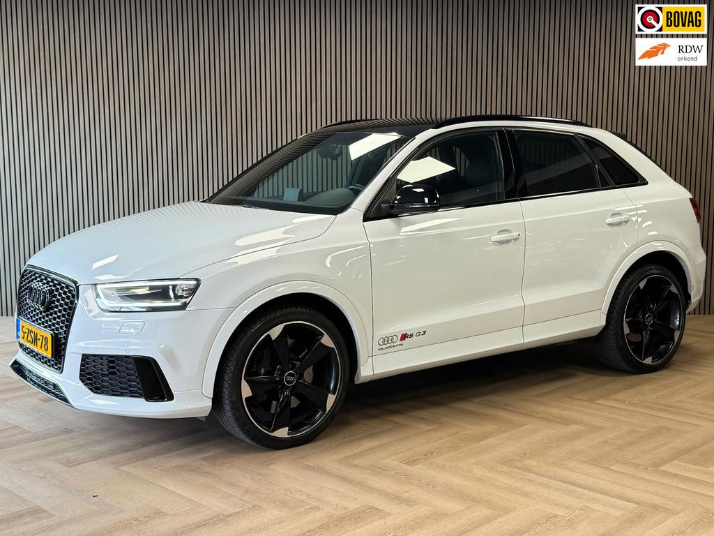 Audi Q3 RSQ3 QUATTRO S-TRONIC CAMERA PDC CRUISE KEYLESS-GO S, Auto's, Euro 5, Gebruikt, Zwart, Met garantie (alle)