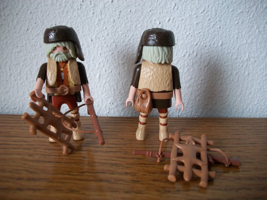 Jager, Pelsjager, Trapper / Mountain man / scout / 3 foto's, Kinderen en Baby's, Ophalen of Verzenden, Nieuw, Complete set, Figuren