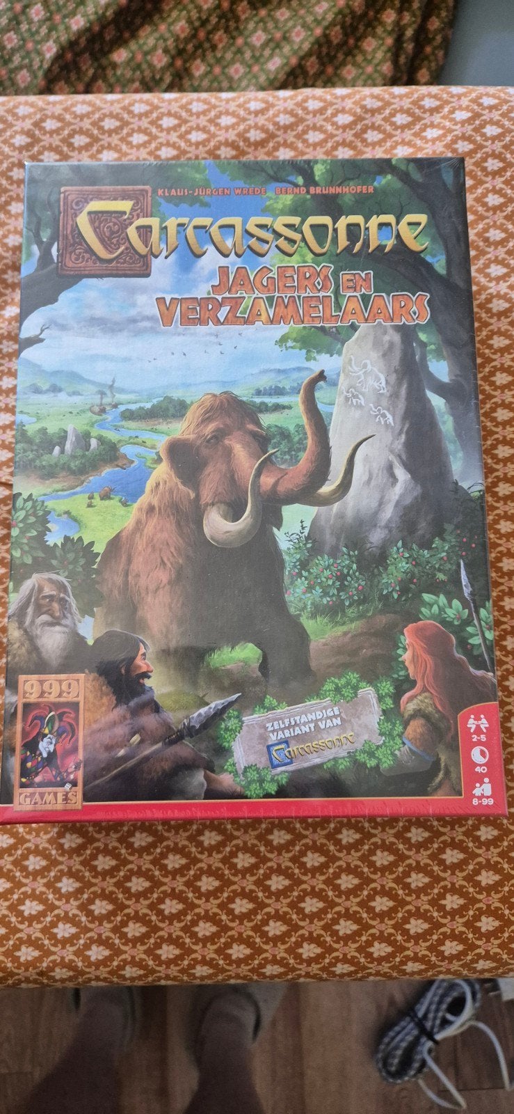 Carcassonne Jagers en Verzamelaars Bordspel 999 Games, Hobby en Vrije tijd, Gezelschapsspellen | Bordspellen, Vijf spelers of meer
