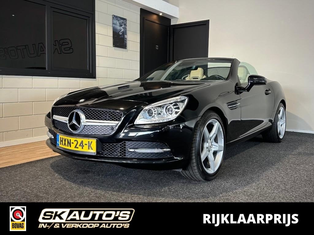 Mercedes-benz 200 SLK 200 LEDER AUTOMAAT CRUISE STOELV CLIMA, Auto's, Mercedes-Benz, Automaat, Euro 5, Achterwielaandrijving, Gebruikt