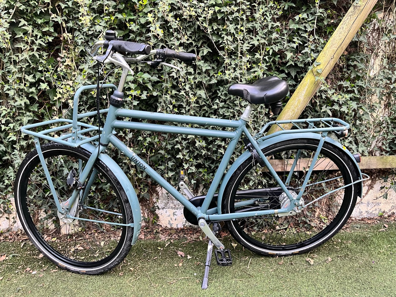 Union transportfiets - Stevige en betrouwbare stadsfiets H57, Fietsen en Brommers, Fietsen | Heren | Herenfietsen, Gebruikt, Versnellingen