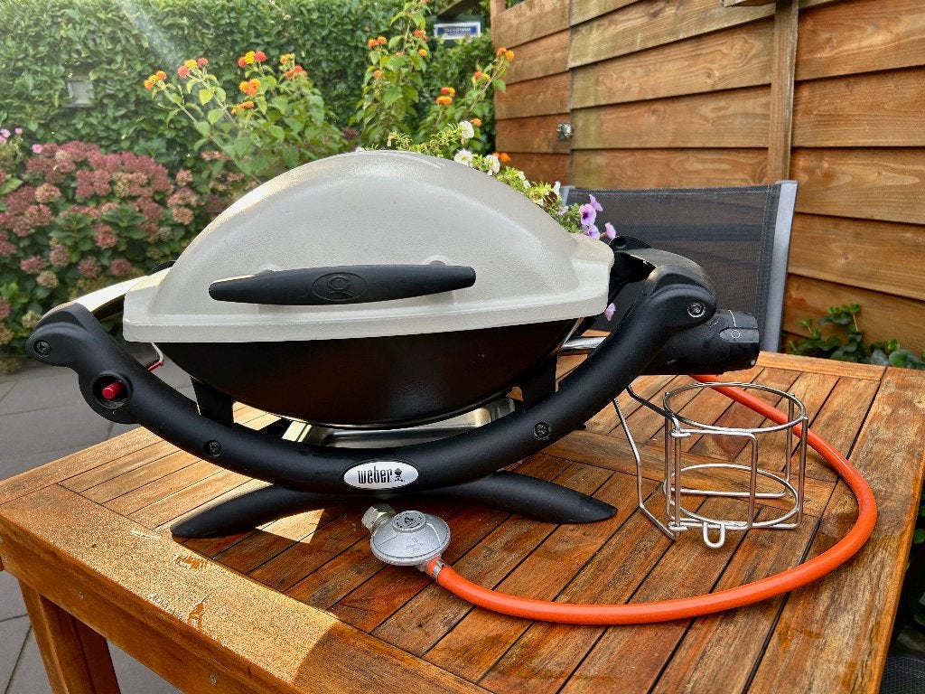 Weber Q1000 gasbarbecue, Ophalen, Zo goed als nieuw, Weber