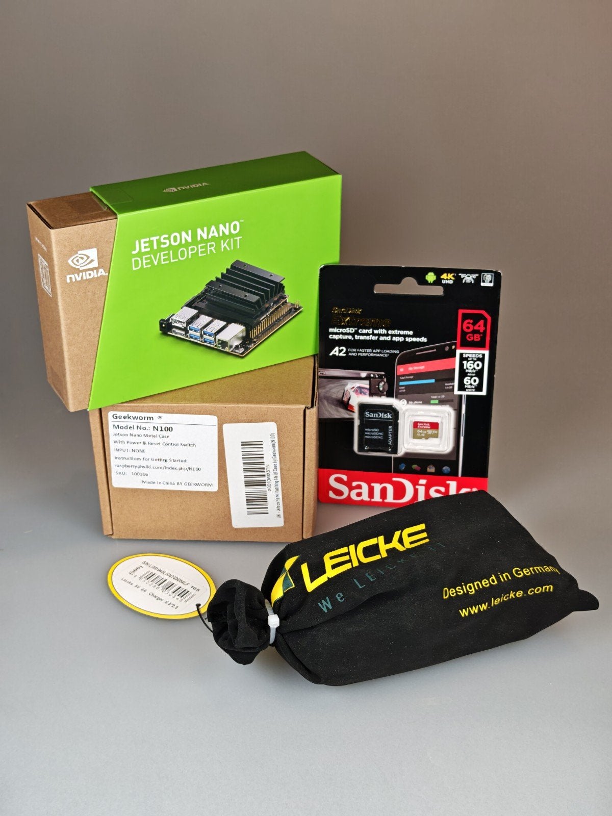 NVIDIA Jetson Nano Developer Kit B01 4GB met accessoires, Ophalen of Verzenden, Nieuw