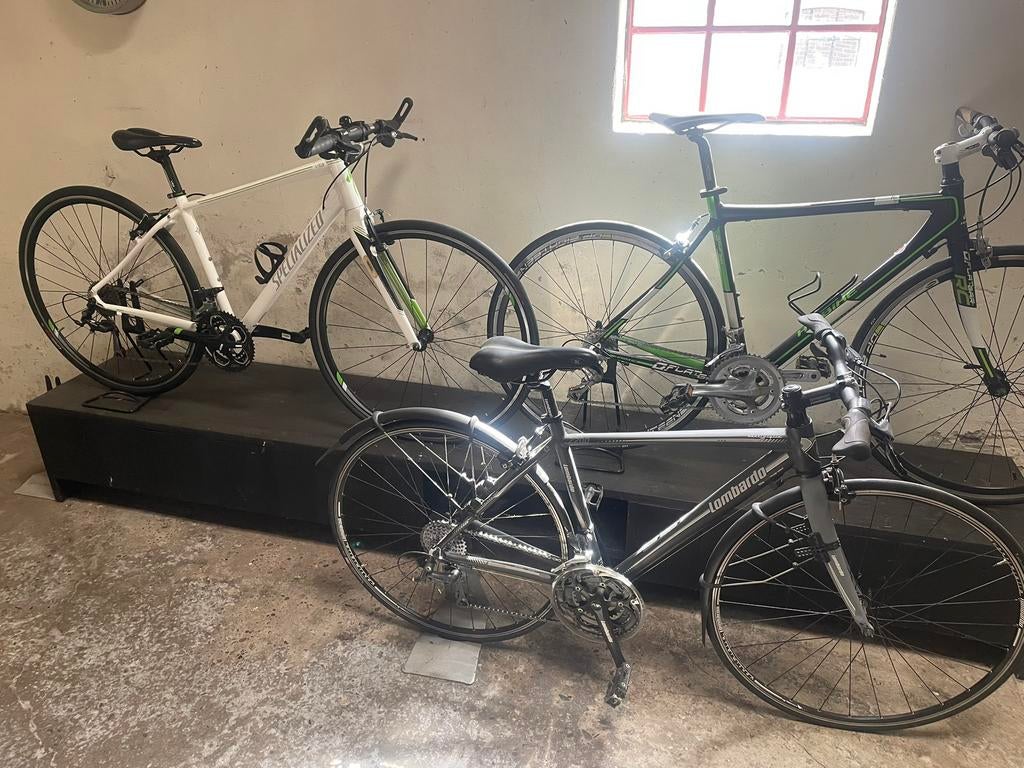 3 dames sportfietsen, 47 tot 50 cm, Ophalen, Minder dan 10 versnellingen, Overige merken