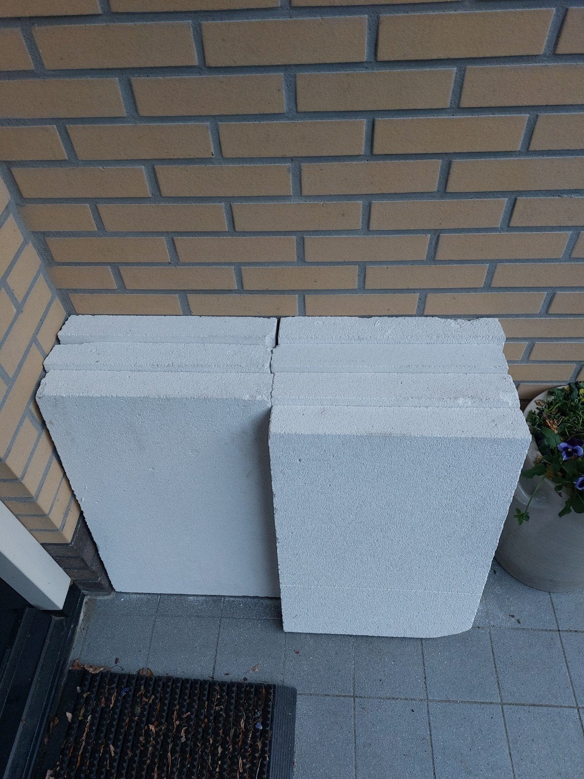 Gratis 7 xCelbeton Blokken - Nieuw 60x40x7, Ophalen, Nieuw