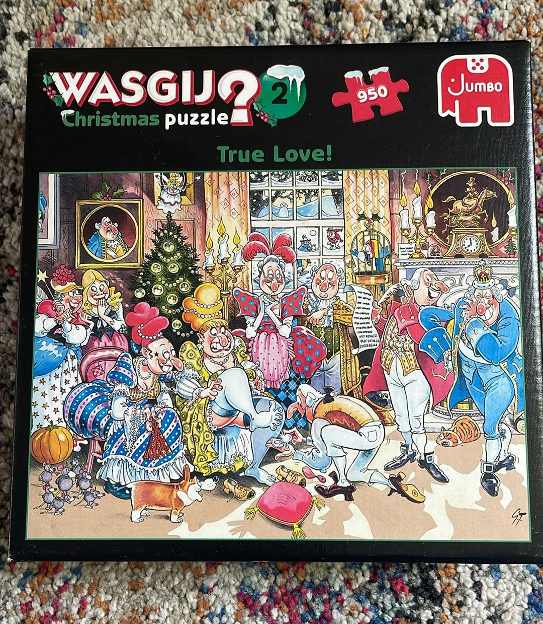Wasgij puzzel True Love 950 stukjes, Hobby en Vrije tijd, Ophalen of Verzenden, 500 t/m 1500 stukjes, Zo goed als nieuw