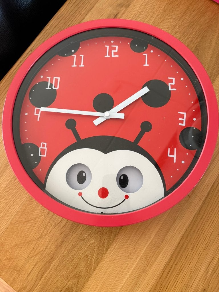 kinderklok, Ophalen, Zo goed als nieuw, Wandklok