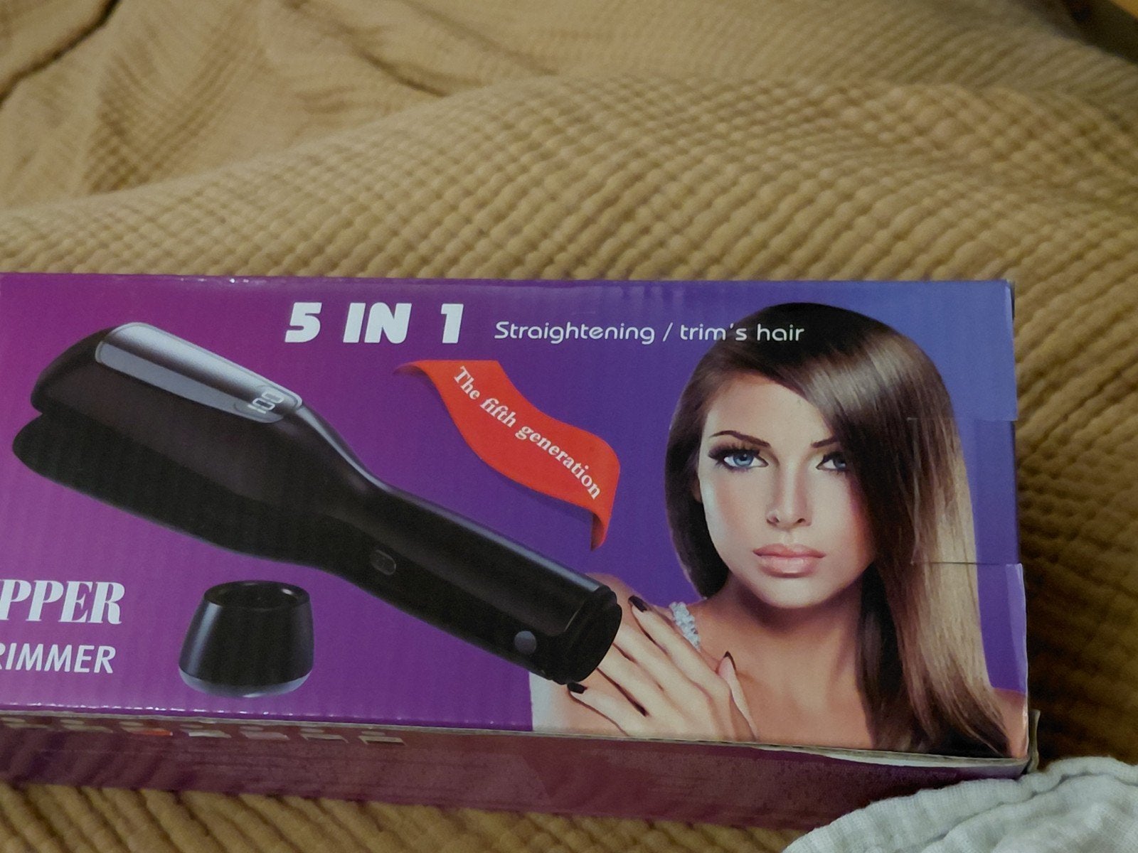 5-in-1 Haarstyler: Stijltang & Trimmer - Nieuw in doos, Ophalen of Verzenden, Nieuw, Haarverzorging