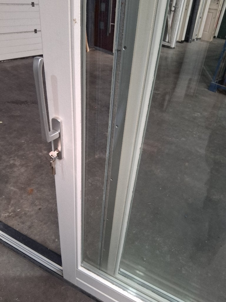 Schuifpui Hr++ bezorgen factuur mogelijk, Doe-het-zelf en Verbouw, Ophalen of Verzenden, Zo goed als nieuw, 150 tot 225 cm, Inclusief glas