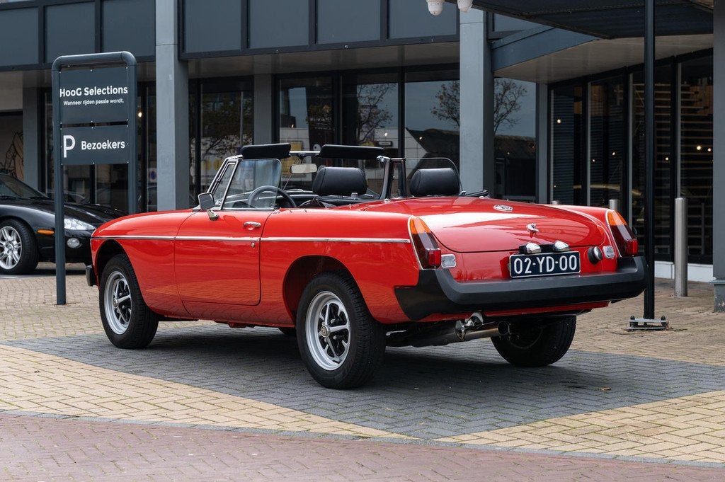 MG B MGB 1.8 (bj 1975), 63 pk, Zwart, Cabriolet, Origineel Nederlands