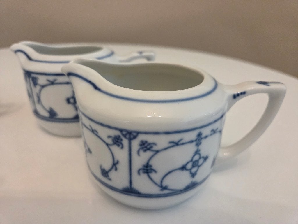 2 melkkannetjes Jäger Saks Blau Eisenberg, Overige merken, Overige typen, Ophalen of Verzenden, Zo goed als nieuw