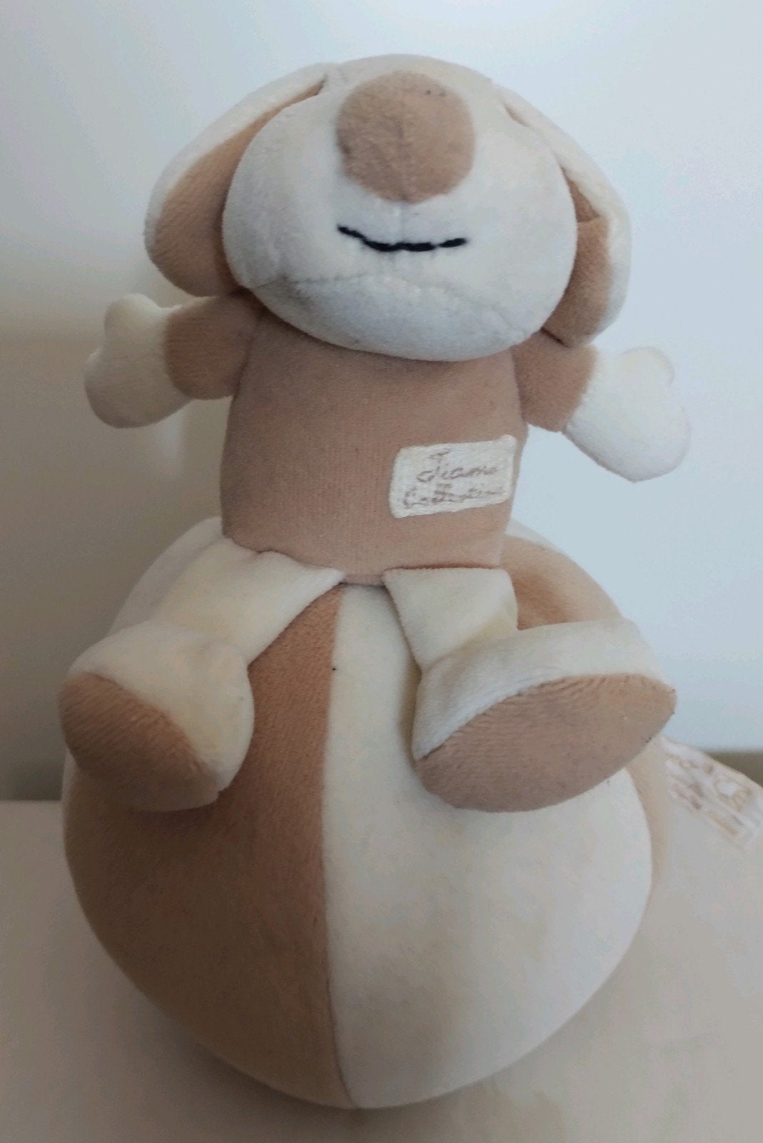 Tiamo Hond op tuimelbal met geluid (24-26 cm), Ophalen of Verzenden, Gebruikt, Hond