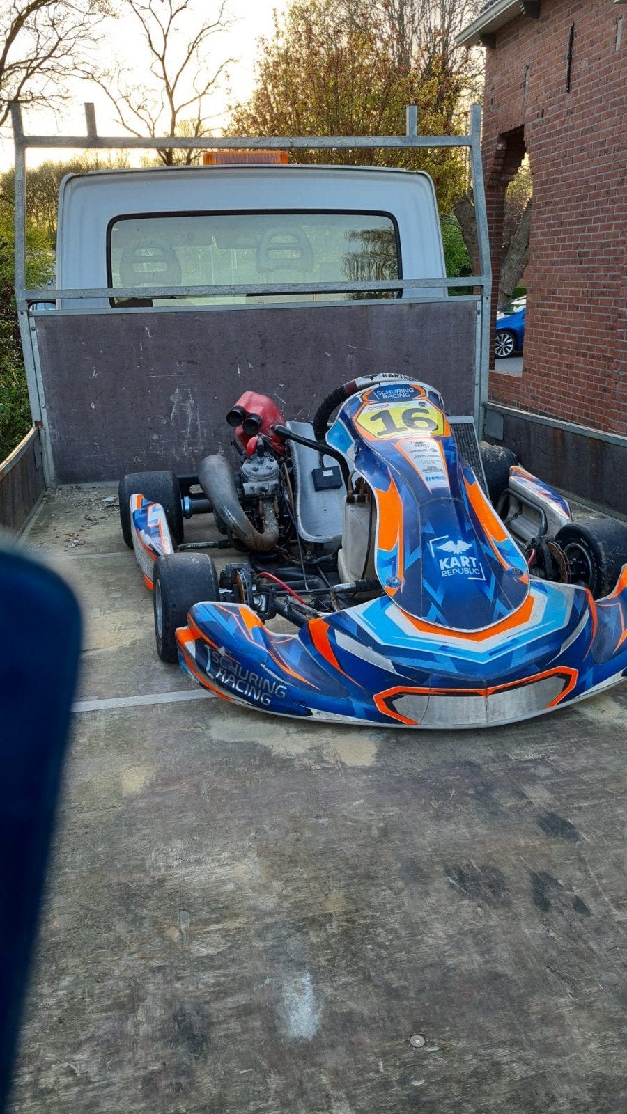 125cc tm 2 takt., Ophalen of Verzenden, Gebruikt, Kart