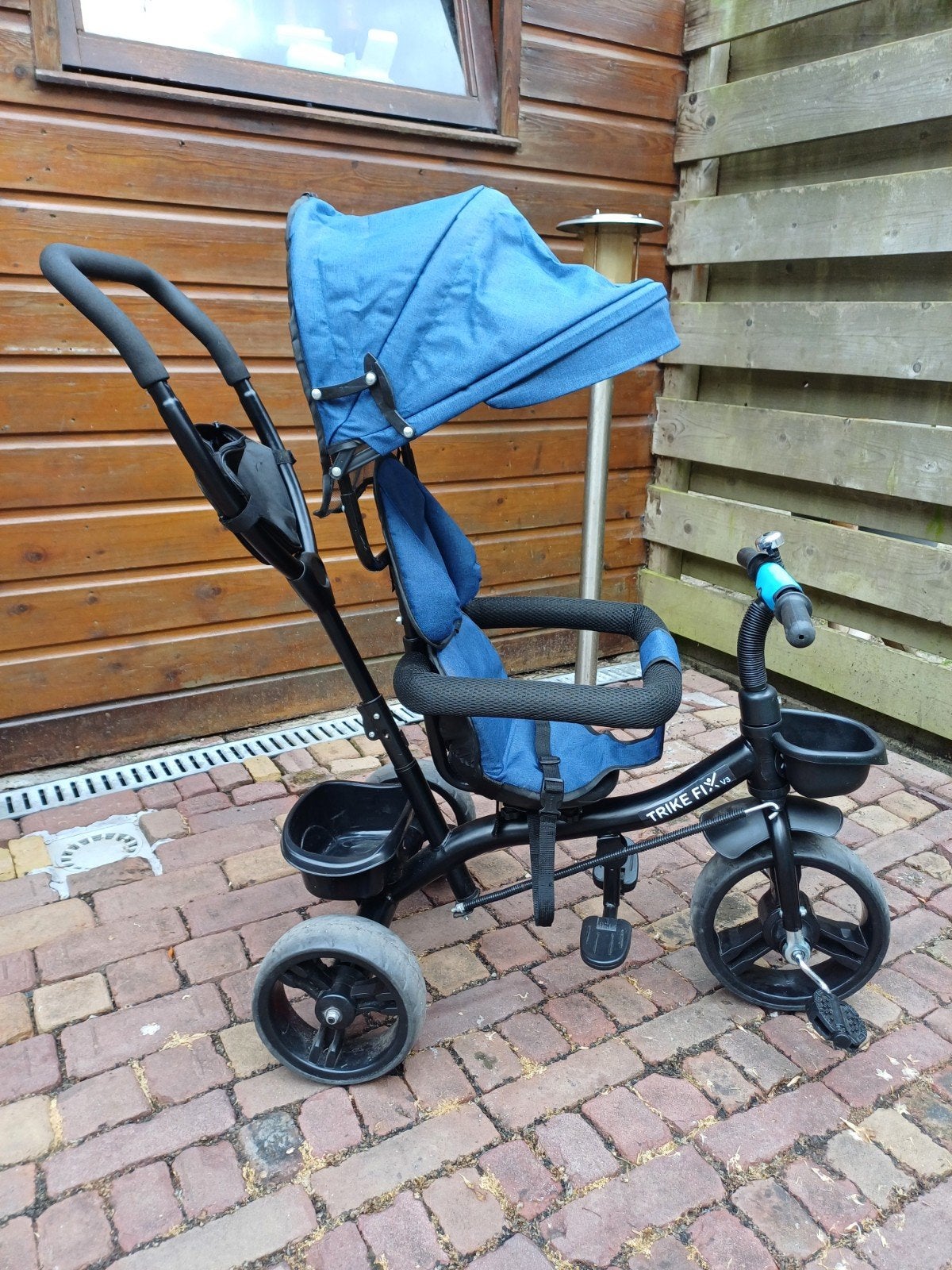 Trike Fix V3 driewieler met duwstang en zonnekap, Ophalen, Gebruikt, Overige typen