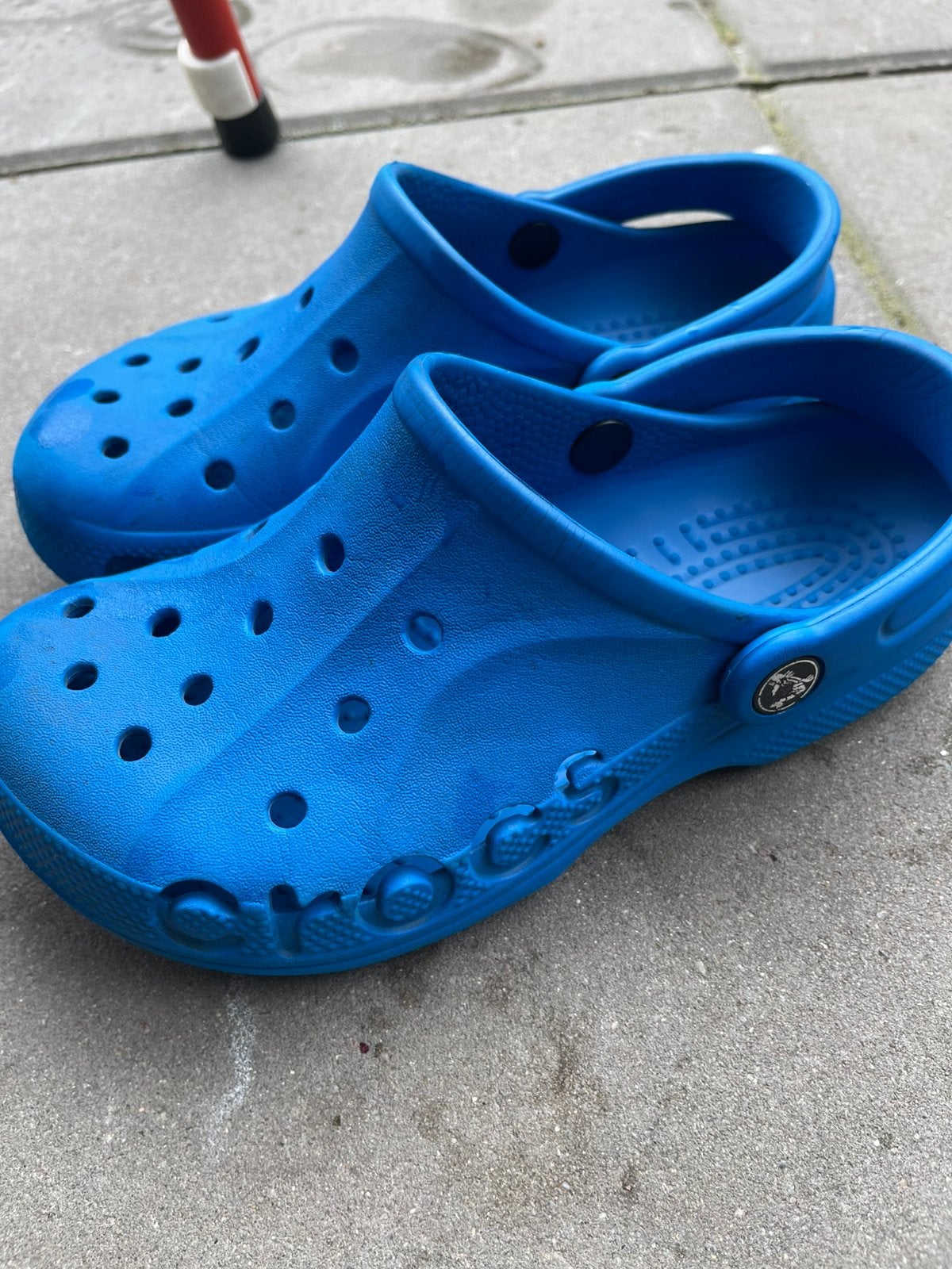Crocs 36, Ophalen of Verzenden, Zo goed als nieuw, Blauw, Sneakers of Gympen