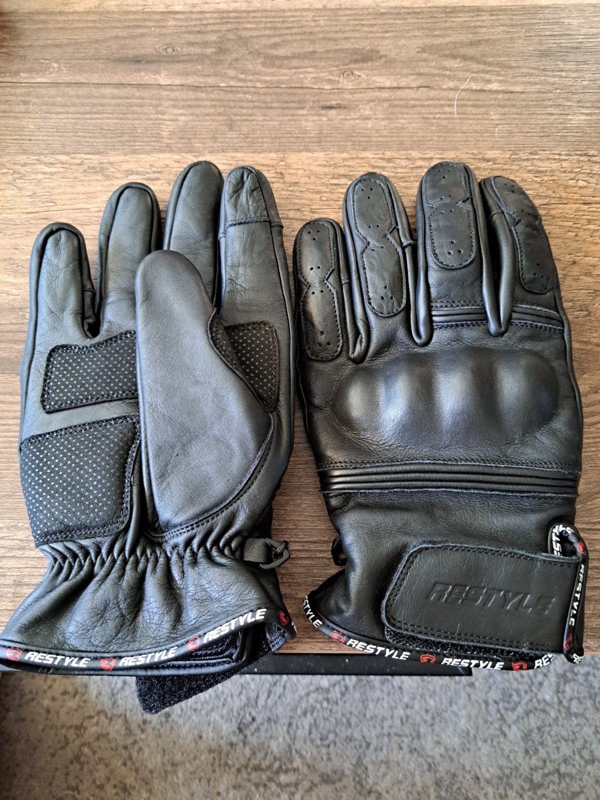 Restyle Motorhandschoenen Zwart - Maat xxl, Overige merken, Heren, XL, Nieuw zonder kaartje