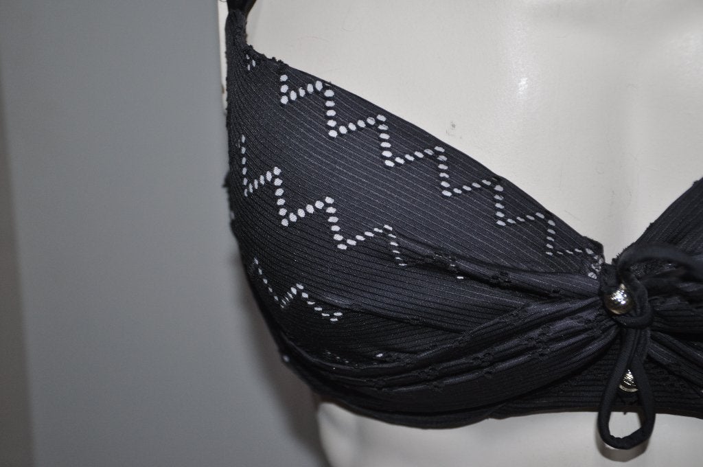 GHi113 Bikini top zwart maat 90D, Ophalen of Verzenden, Zo goed als nieuw, Zwart, Bikini