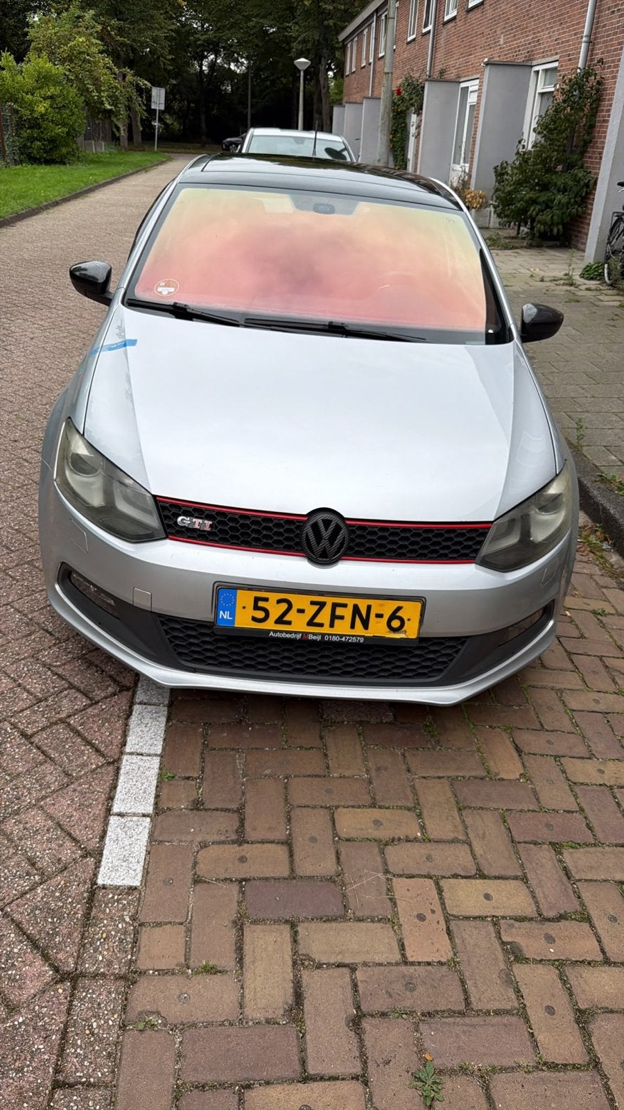 Volkswagen Polo 1.4 TSI 132KW DSG 2012 Grijs GTI, Auto's, 1169 kg, 4 cilinders, 179 pk, Origineel Nederlands