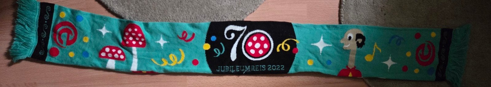 Efteling Sjaal 70 Jaar Jubileum 2022, Ophalen of Verzenden, Zo goed als nieuw, Kleding