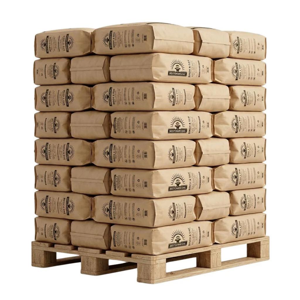 Houtskool Birch & Oak Pallet - 36x10KG Restaurant Kwaliteit, Ophalen of Verzenden, Nieuw